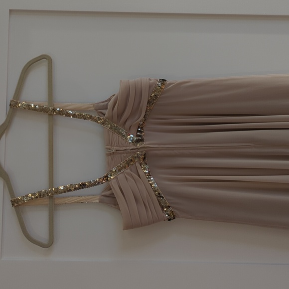 Cream Full Length Dress - Picture 3 of 7